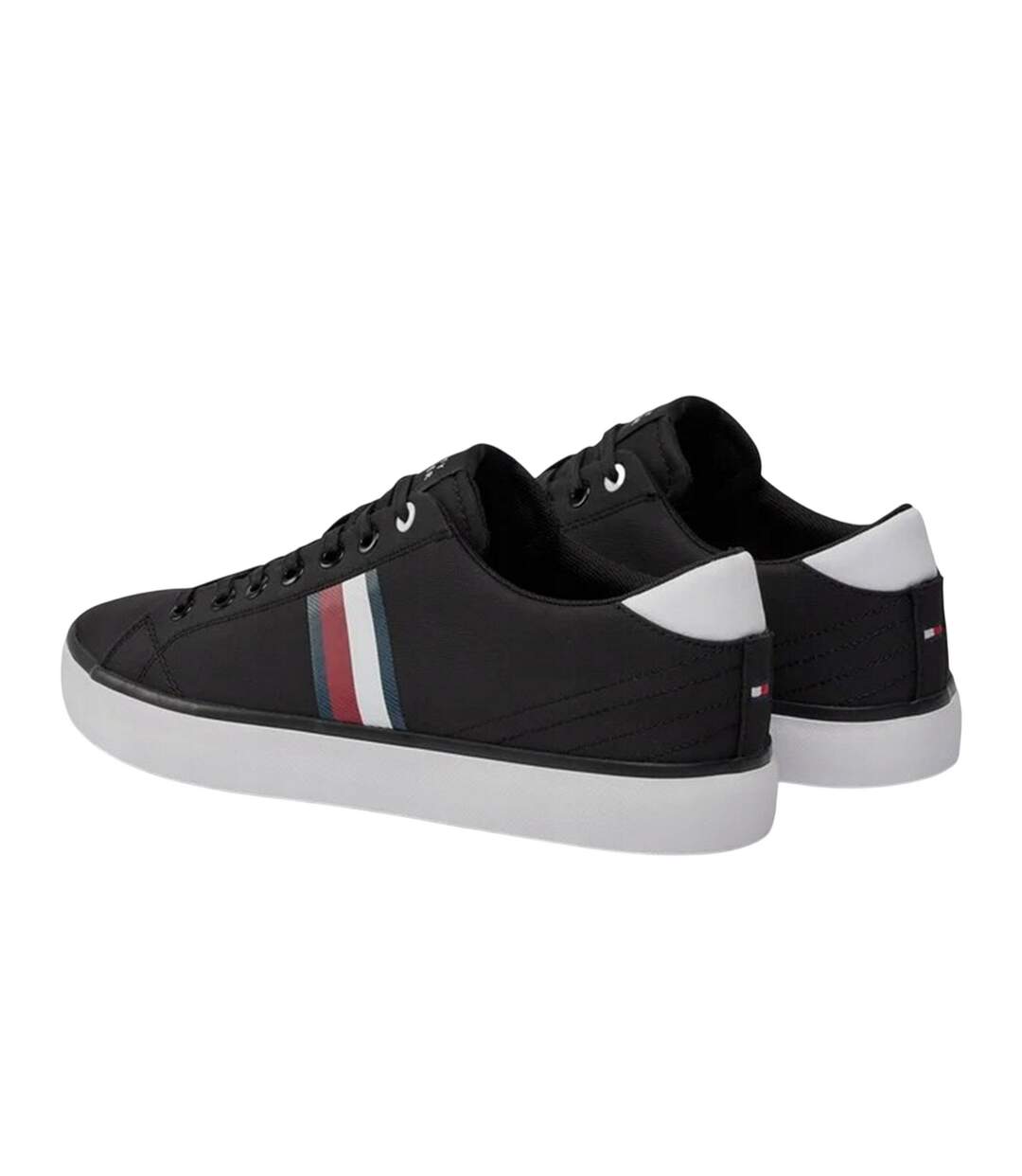 Baskets Style À Rayures Hi Vulc Homme Noir Tommy Hilfiger-2