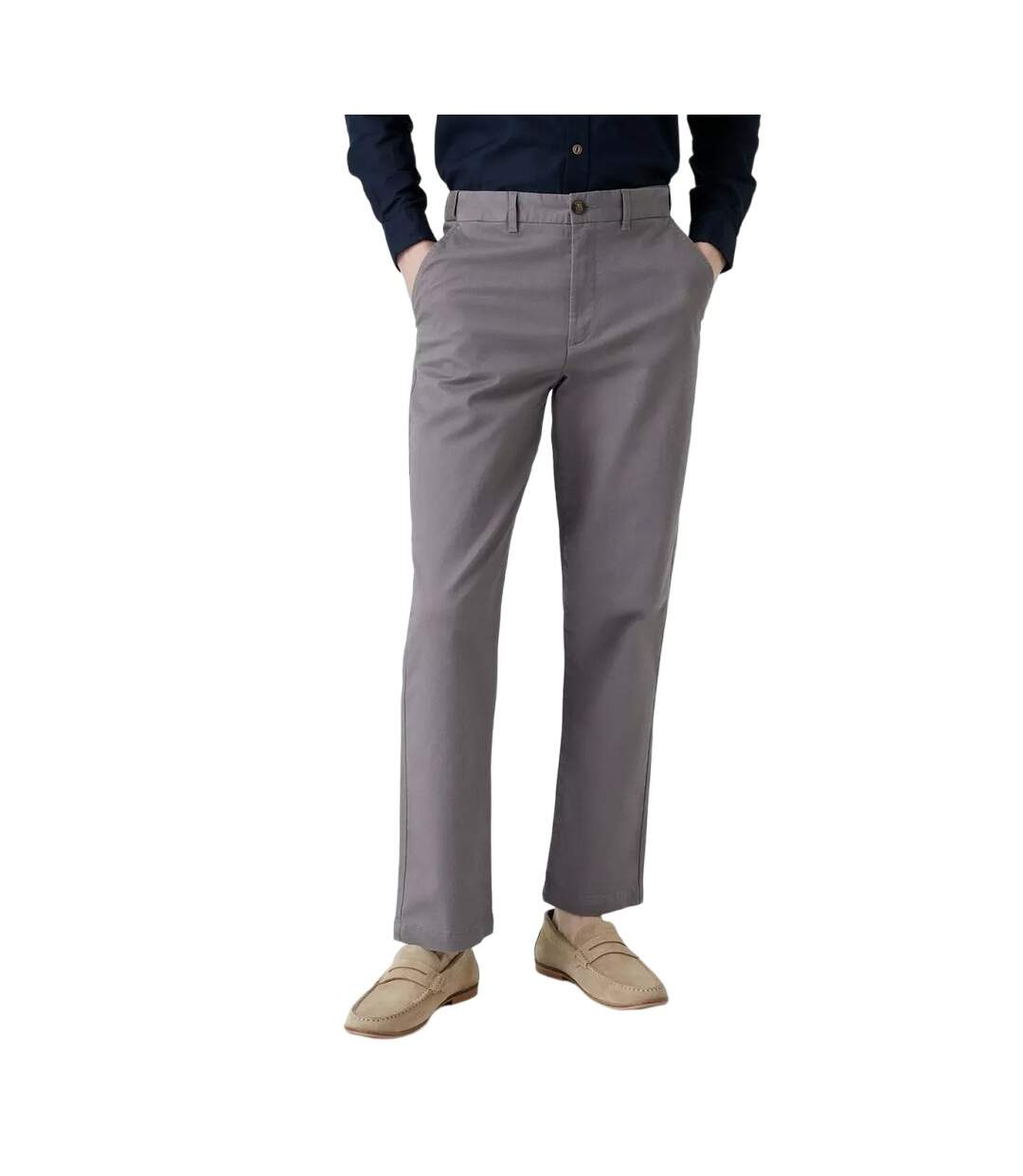 Chino premium homme gris Maine-1