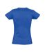 T-shirt Imperial Femme Bleu Roi SOLS-2