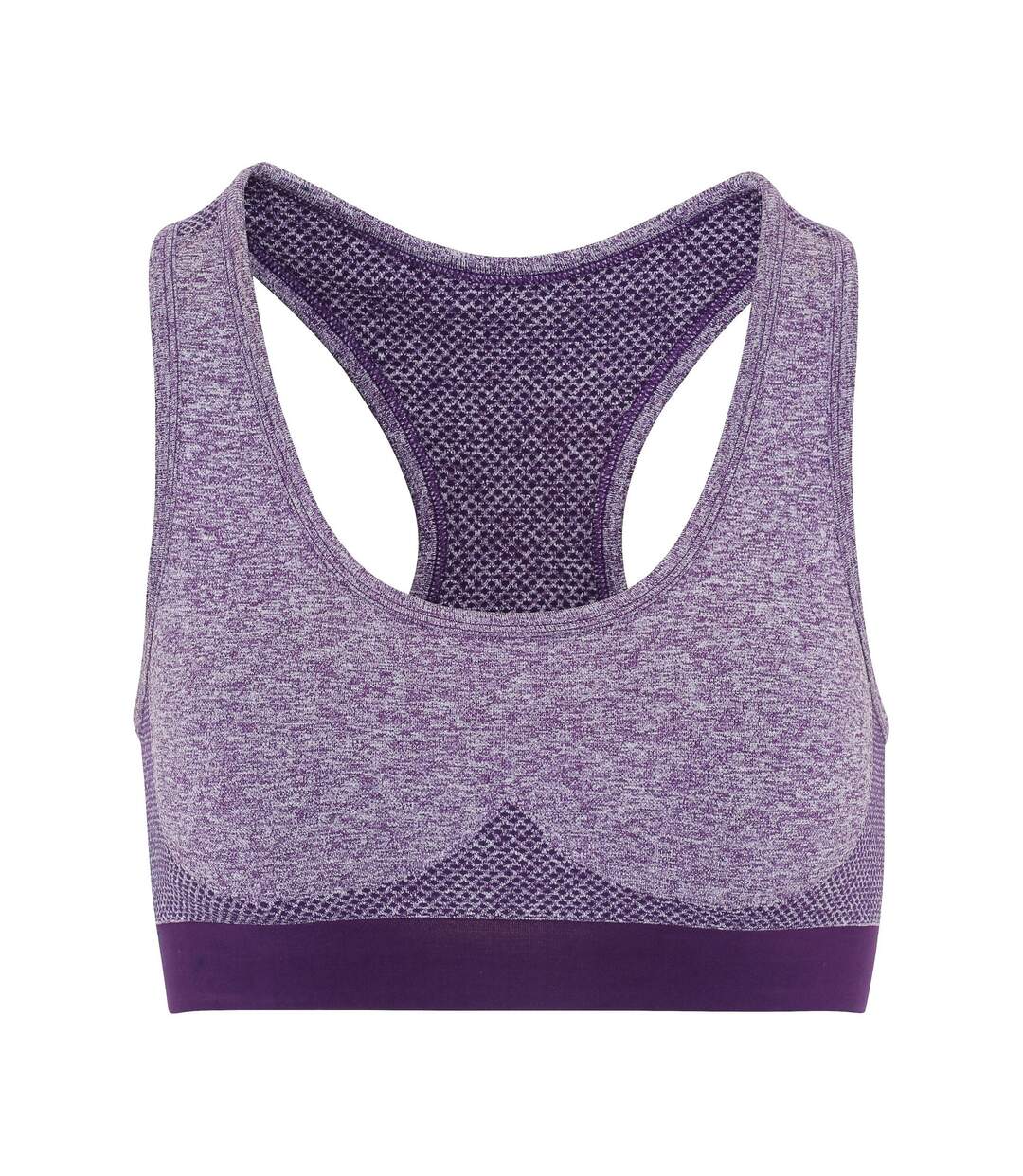 TriDri Soutien-gorge 3D Fit Multi Sport Sculpt sans coutures pour femmes/femmes (Violet) - UTRW6562