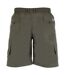 Short À Poches D555 Nick Homme Vert Kaki Duke-3