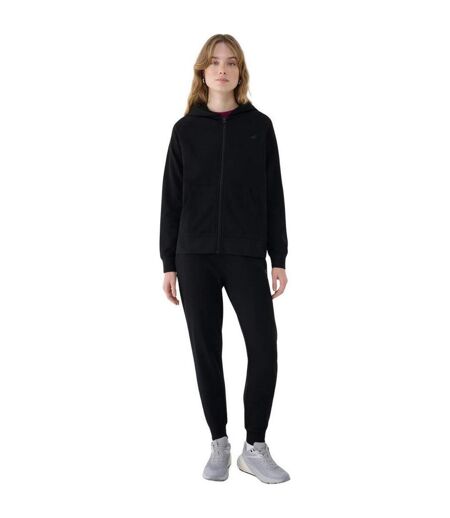 Veste À Capuche F1763 Femme Noir 4F
