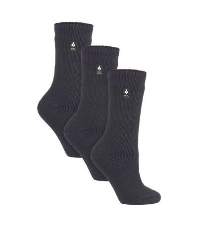 Heat Holders - 3 paires de chaussettes thermiques d'hiver épaisses pour dames