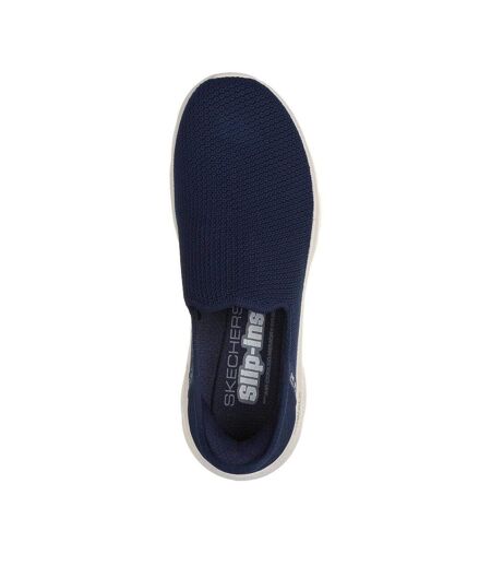 Baskets Go Walk Flex Sunset View Femme Bleu Marine Skechers