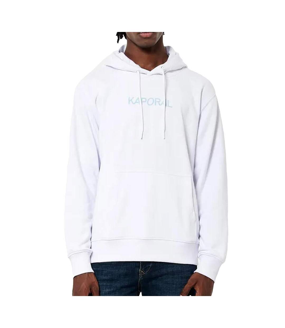 Sweat à Capuche Blanc Homme Kaporal Parke - XXL-1