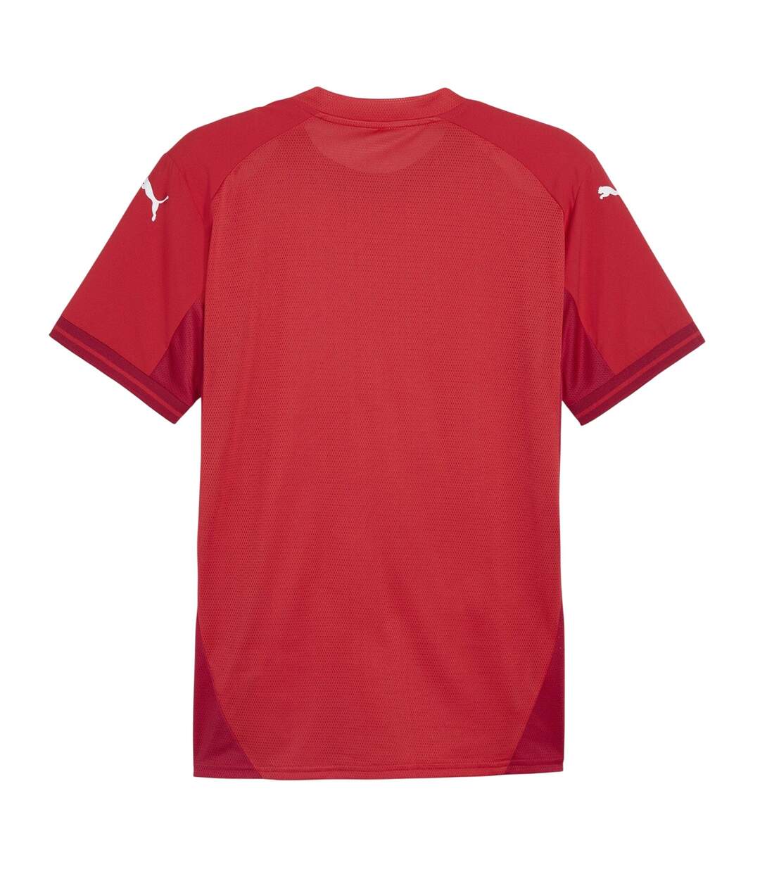 Mens Teamfinal Jersey T-shirt Red White Puma-3