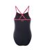 Maillot De Bain 1 Pièce Sublime Femme Noir Rose Aquawave-3