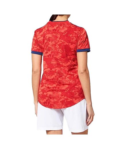 OL Maillot Extérieur Rouge Femme Adidas 2021/2022 - L