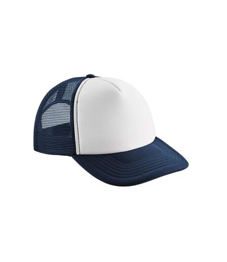 Casquette Trucker Bleu Marine Blanc Beechfield