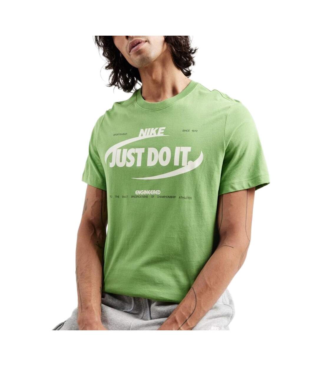 T-Shirt vert homme nike just do it-1