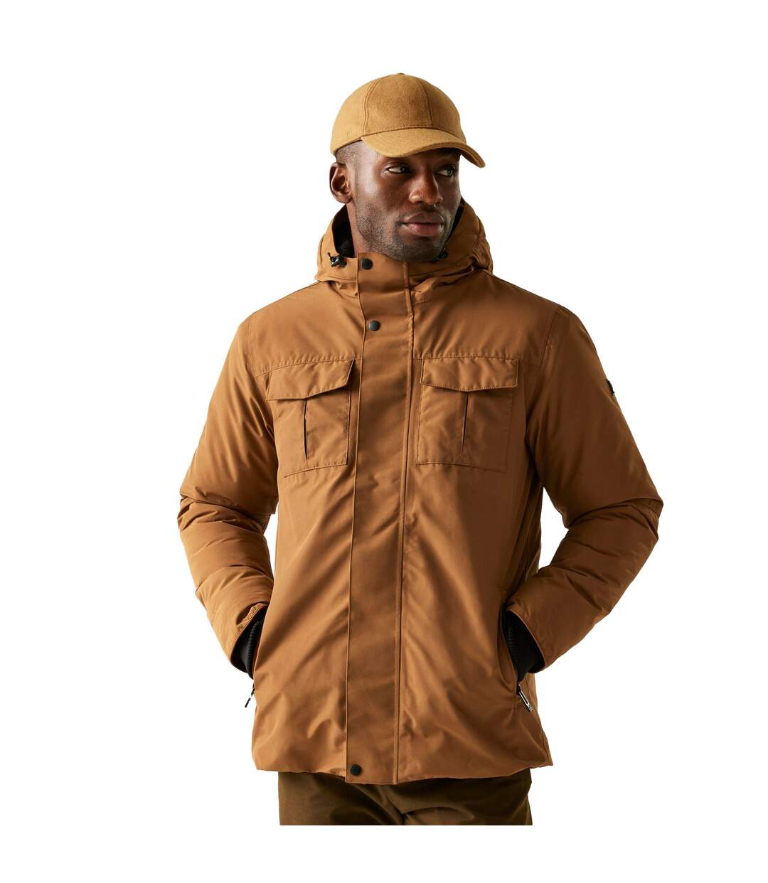Veste Imperméable Eamont Homme Marron Regatta-1