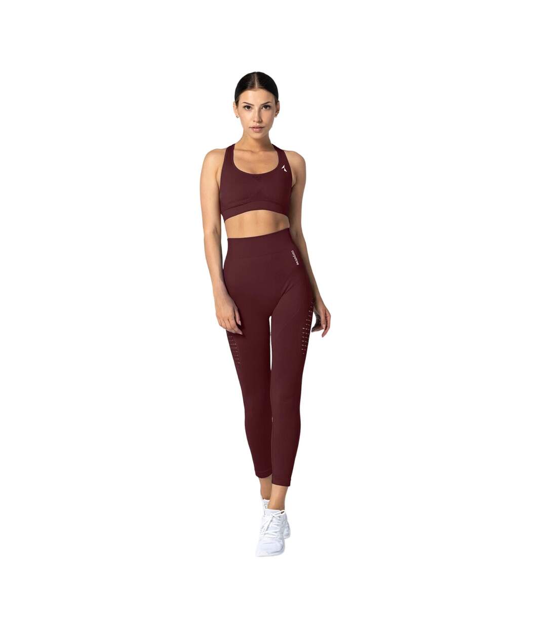 Legging phase femme bordeaux Carpatree-3