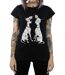 Disney - T-shirt DALMATIANS FAMILY - Femme (Noir) - UTBI14745-3