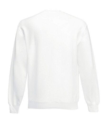 Sweat Classic Adulte Blanc Fruit Of The Loom