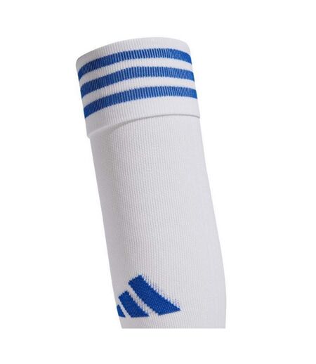 Manchons De Jambe Foot Style Équipe Homme 47-49 Fr Blanc Bleu Adidas