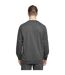 Build Your Brand Mens Basic Crew Neck Sweatshirt (Charcoal)