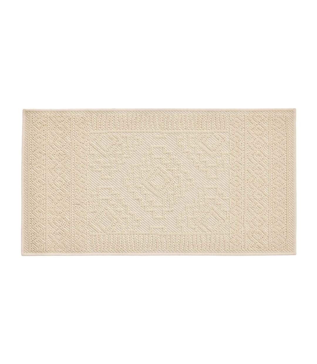 Tapis Tissé en Relief Canyon 60x110cm Naturel-1