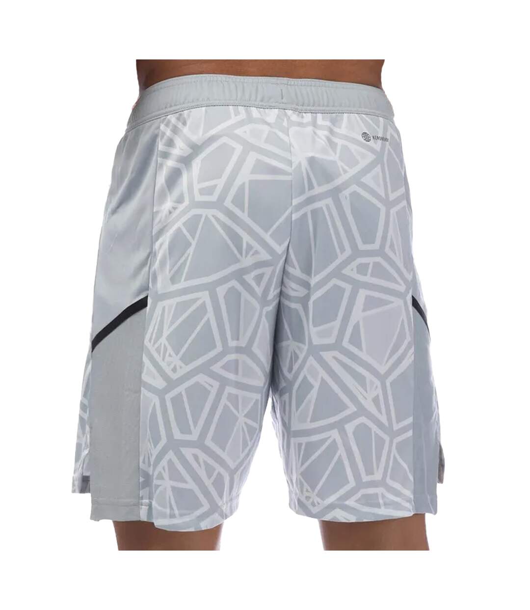 Mens Condivo 22 Goalkeeper Shorts Light Grey Adidas-2