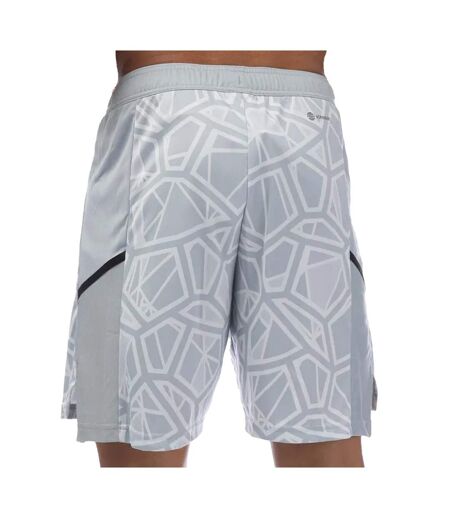 Mens Condivo 22 Goalkeeper Shorts Light Grey Adidas