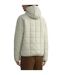 Doudoune Matelassée Motif/style Quadrillage Homme Blanc Cassé Fred Perry-3