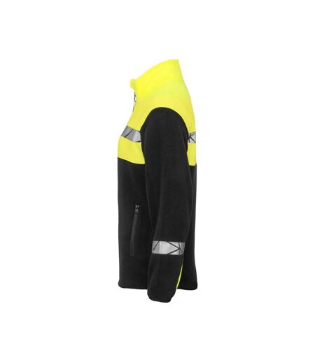 Veste Polaire Progression Femme Noir Jaune Projob