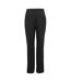 Pantalon De Randonnée À Taille Semi-élastiquée Montorn Femme Noir Regatta-2