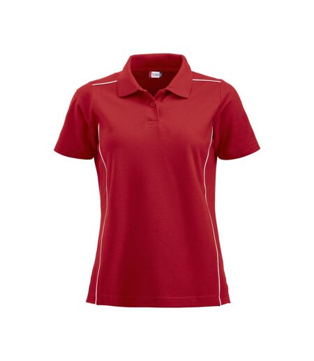Clique Womens/Ladies New Alpena Polo Shirt (Red)