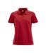 Clique Womens/Ladies New Alpena Polo Shirt (Red) - UTUB316