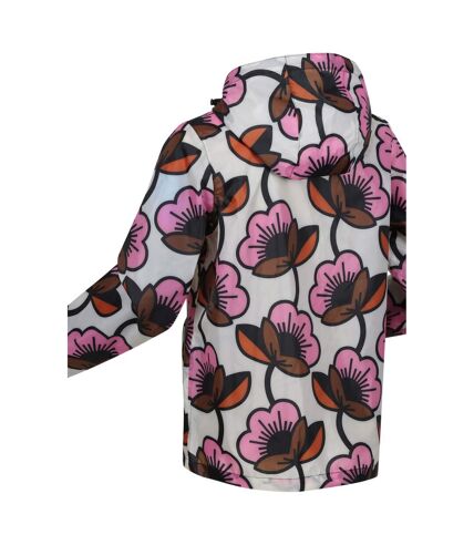 Regatta Womens/Ladies Orla Kiely Pack-It Passion Flower Waterproof Jacket (Fuchsia) - UTRG9193