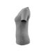 Womens/ladies Crossover Nice T-shirt Anthracite Mascot-3