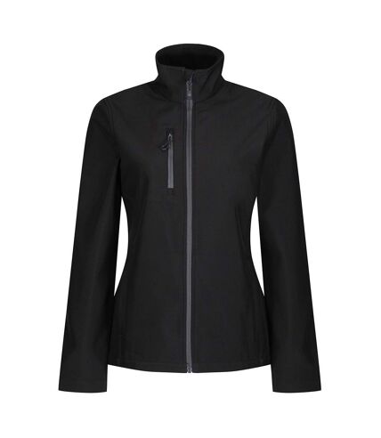 Regatta Womens/Ladies Honestly Made Recycled Soft Shell Jacket (Black) - UTPC4271