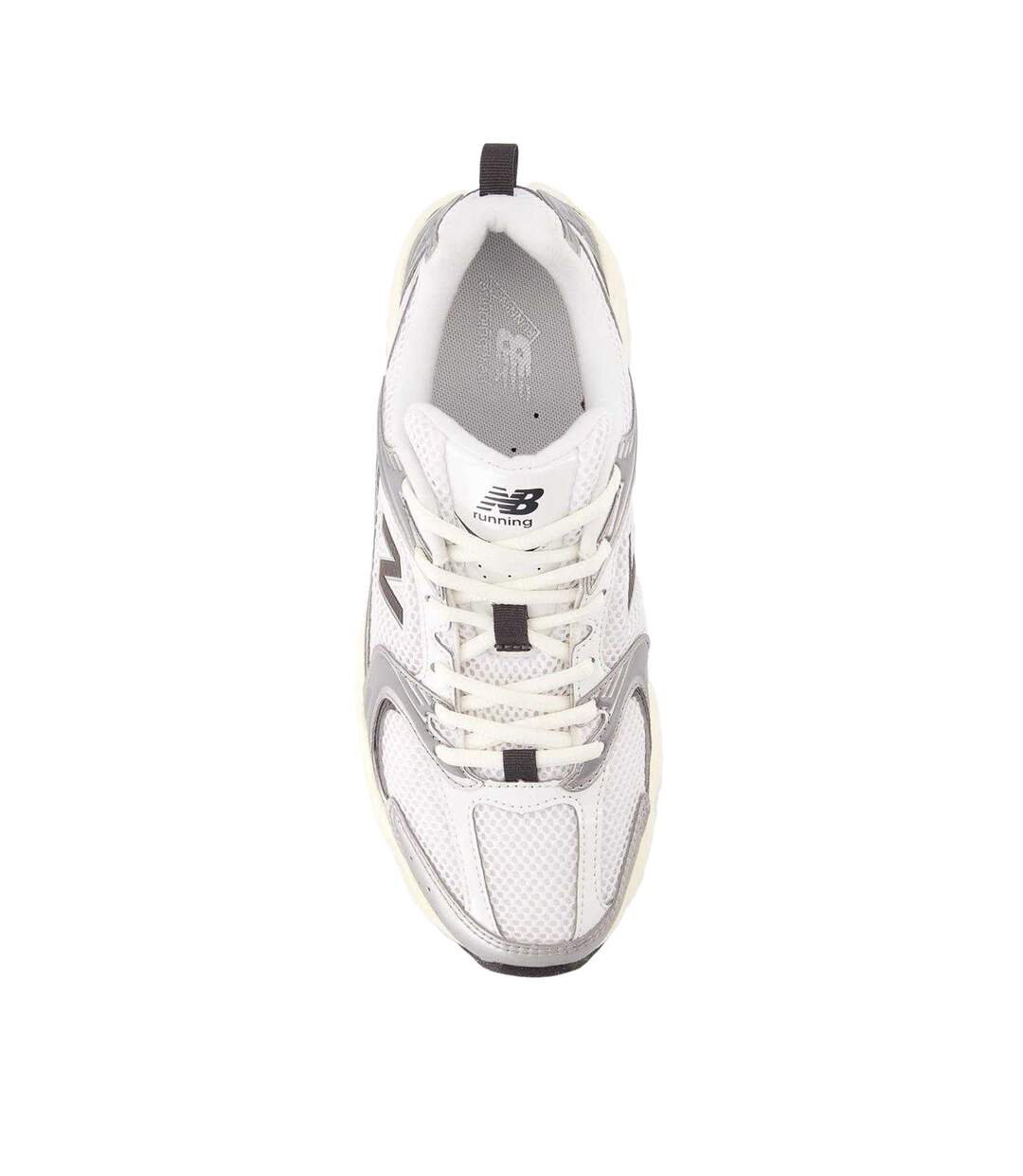 Womens/ladies 530 Trainers White Black Silver New Balance-3