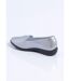 Mocassins compensés souples cuir irrisé-2