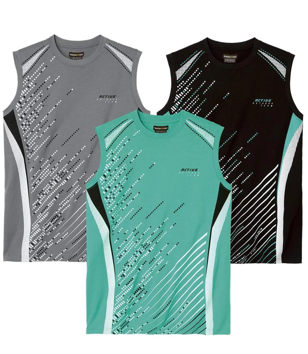 3 darabos Sport trikó szett-3