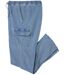 Le Lot de 2 Pantalons Cargo en Jean-2