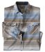 La Chemise Flanelle Rayée-3