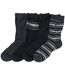 Lot de 4 Paires de Chaussettes Fantaisie-1