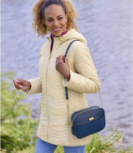 Women's Navy Stylish Handbag 