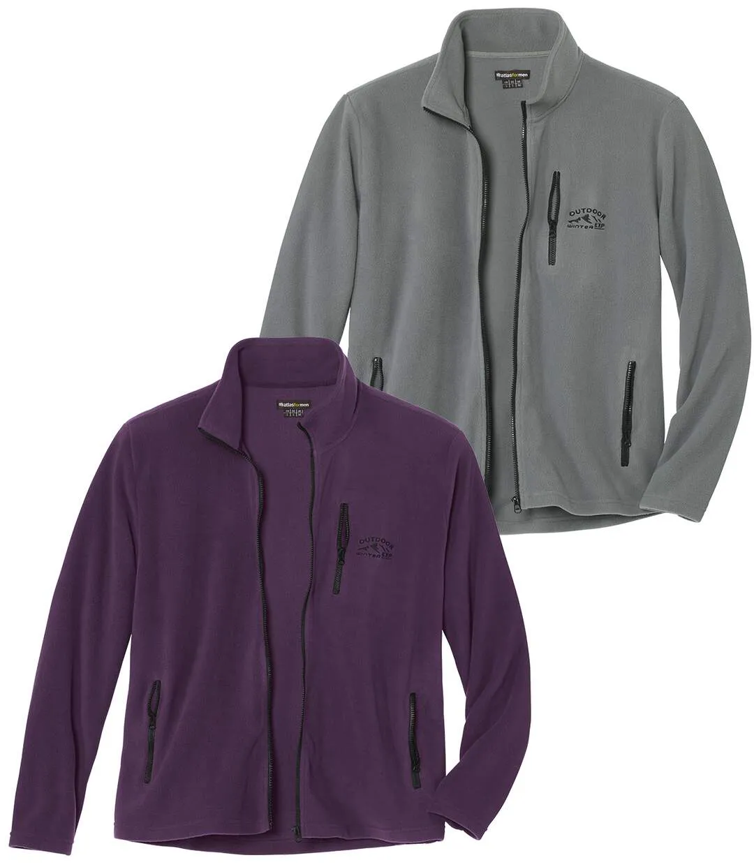 2er-Pack Fleece-Jacken Sport Mountain-8