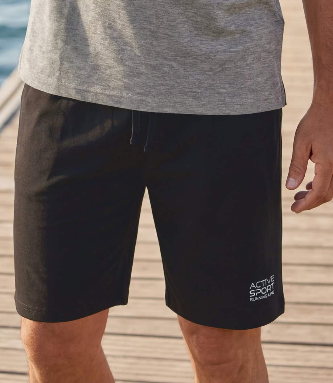 Le Lot de 2 Bermudas en Jersey-3