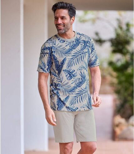 Pyjashort Imprimé Tropical 