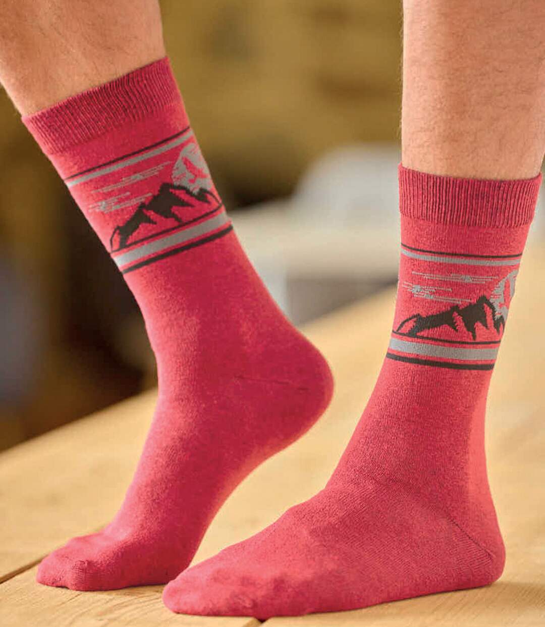 Le Lot de 4 Paires de Chaussettes de Ville-2
