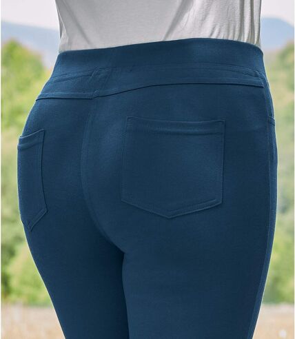 Women's Navy Treggings