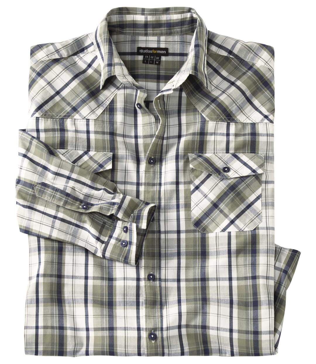 Kariertes Popelinhemd Country Atlas For Men