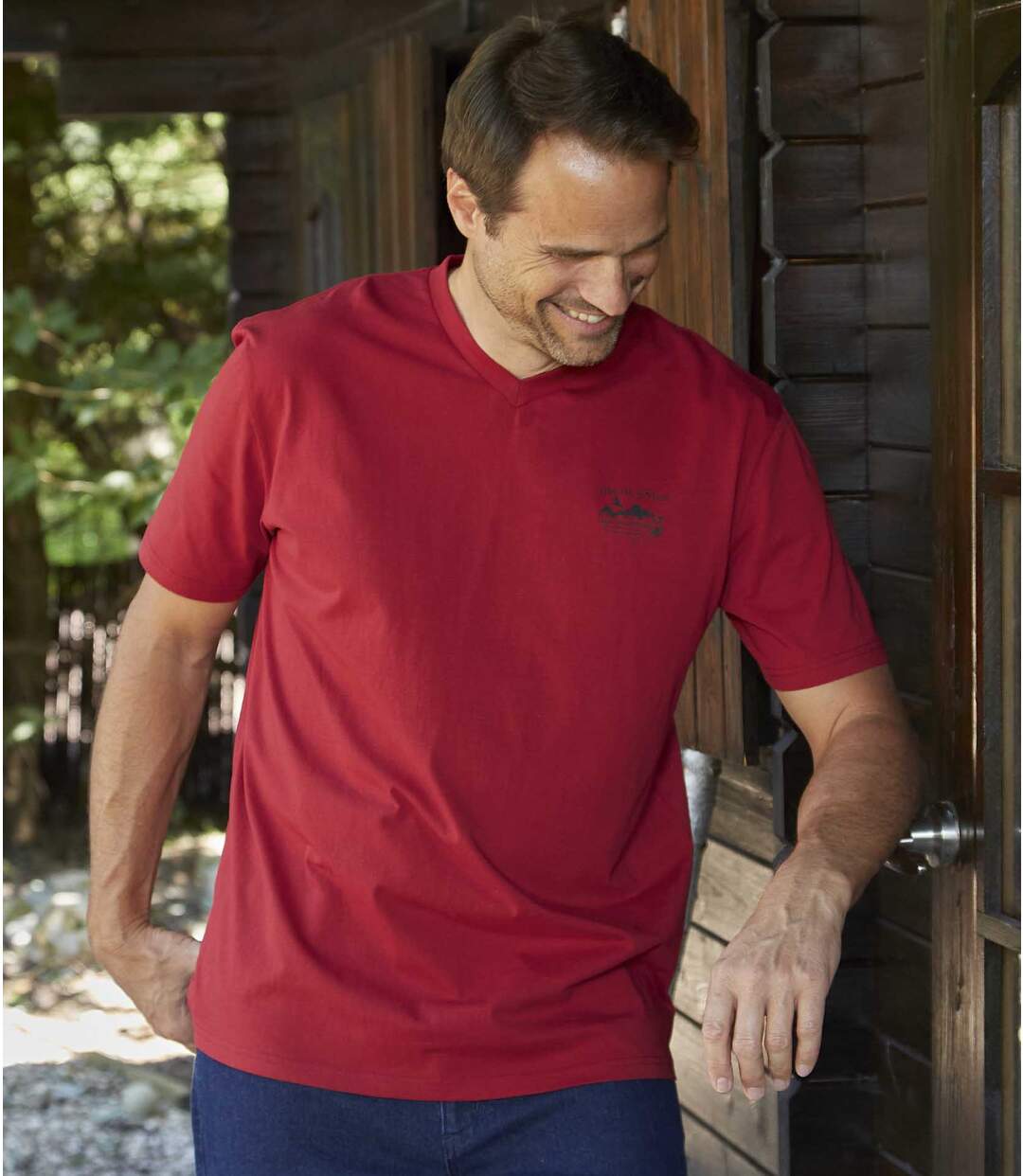 4er-Pack T-Shirts aus Baumwolle Atlas For Men