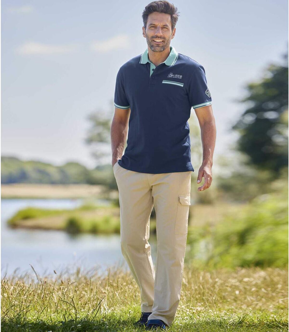 Set van 2 piquépolo’s Pacific Coast  Atlas For Men