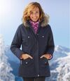 Women's Max-Protection Parka with Faux Fur Hood  Atlas For Men