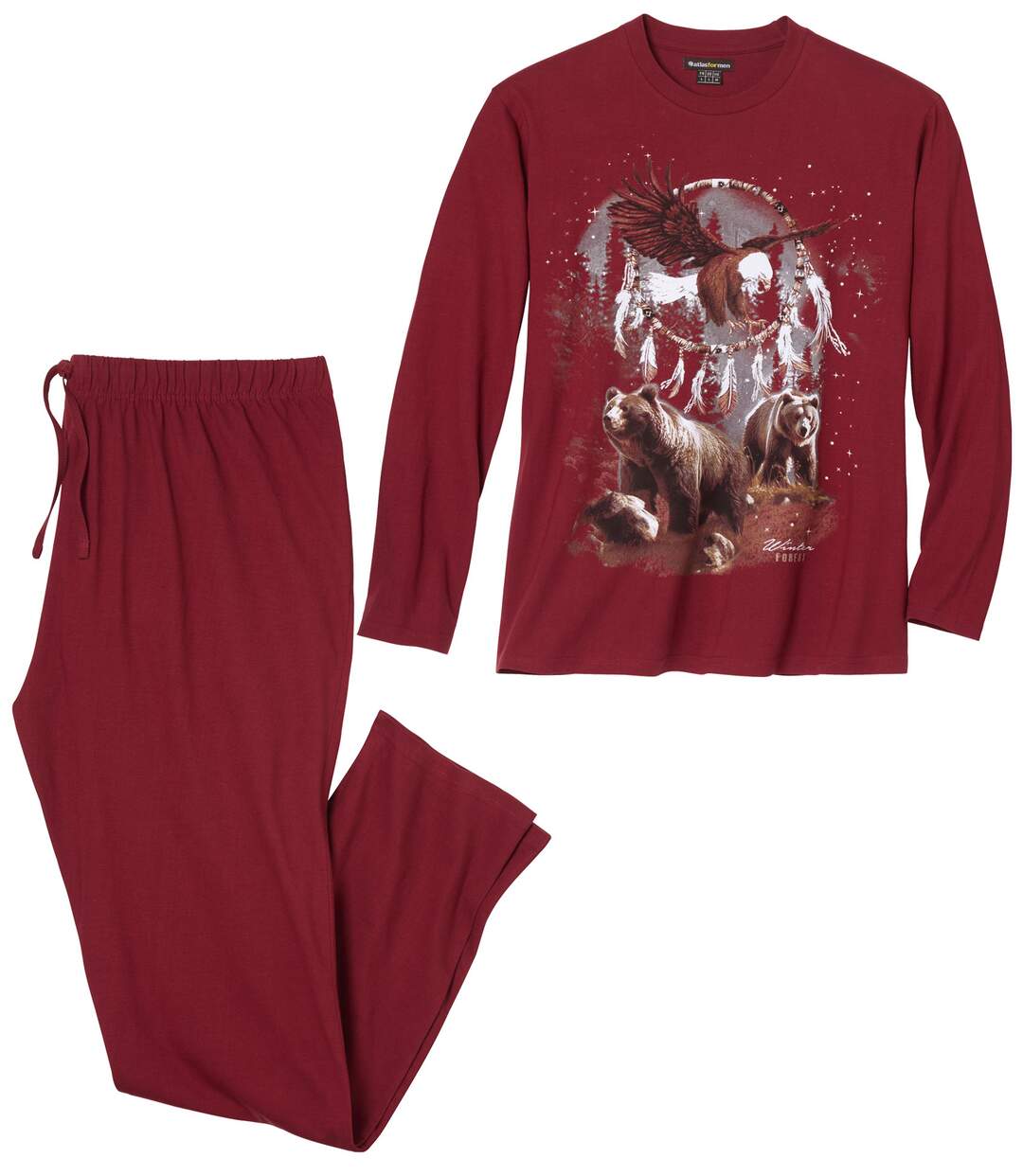 Pyjama Jersey Winter Forest 