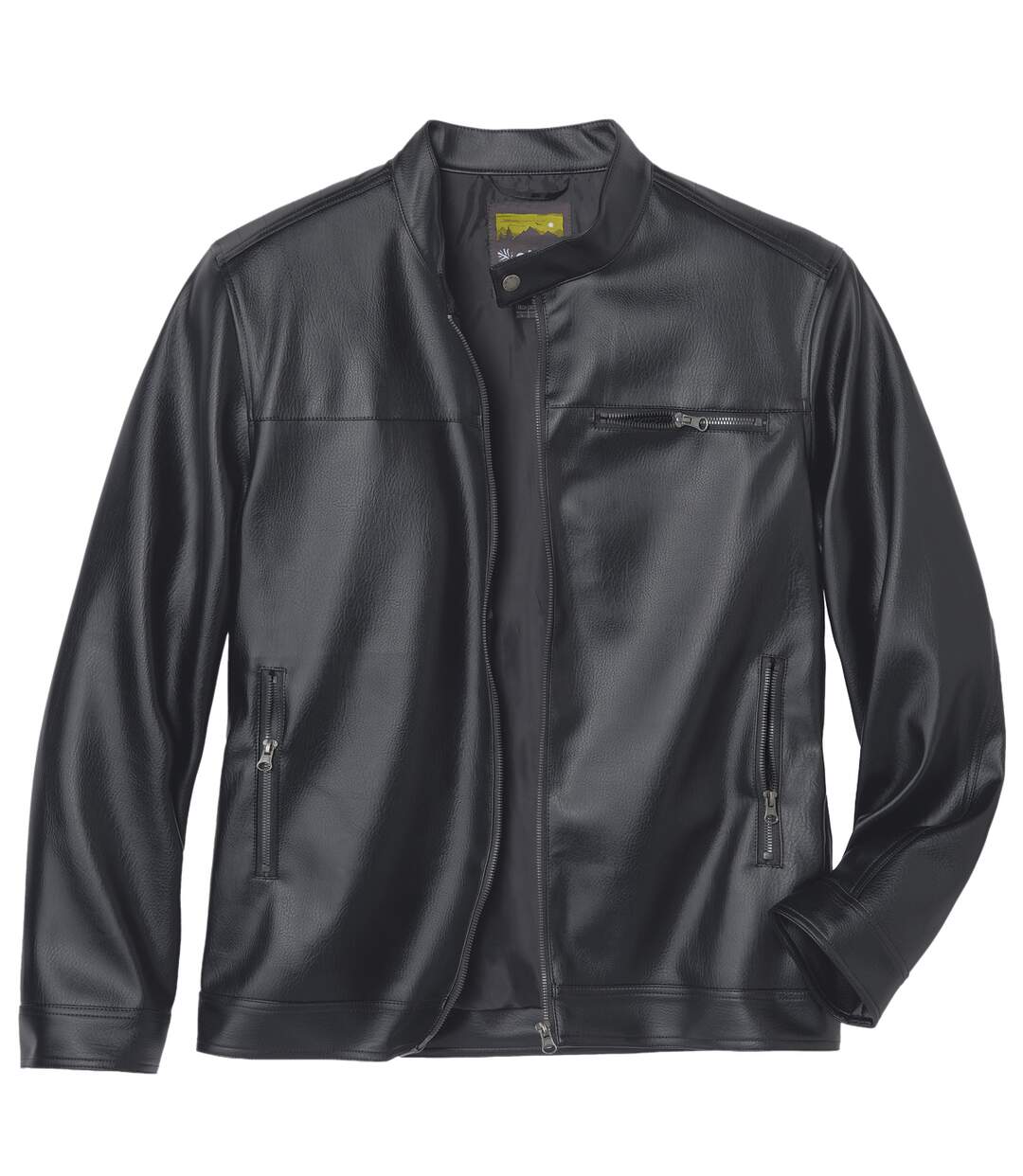 Le Blouson Esprit Biker Noir-1