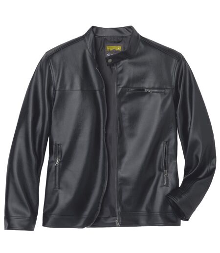Le Blouson Esprit Biker Noir